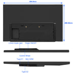 KURIETIM Portable Monitor - 21.5" 1080P FHD IPS 100Hz Laptop Extended Monitor with Kickstand and USB-C Plug for Laptop