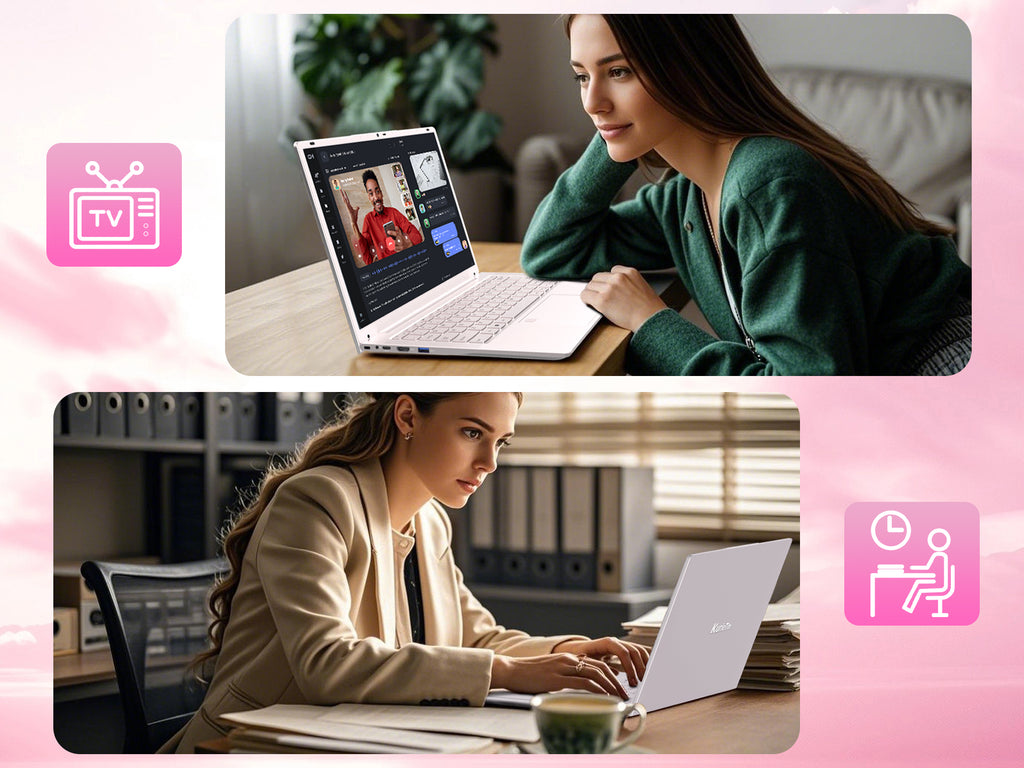 14.1" Laptop,Intel Celeron N5105(Beat N5095, 4C/4T), 16GB RAM, 512GB SSD Backlit Keyboard, Win11 Pro