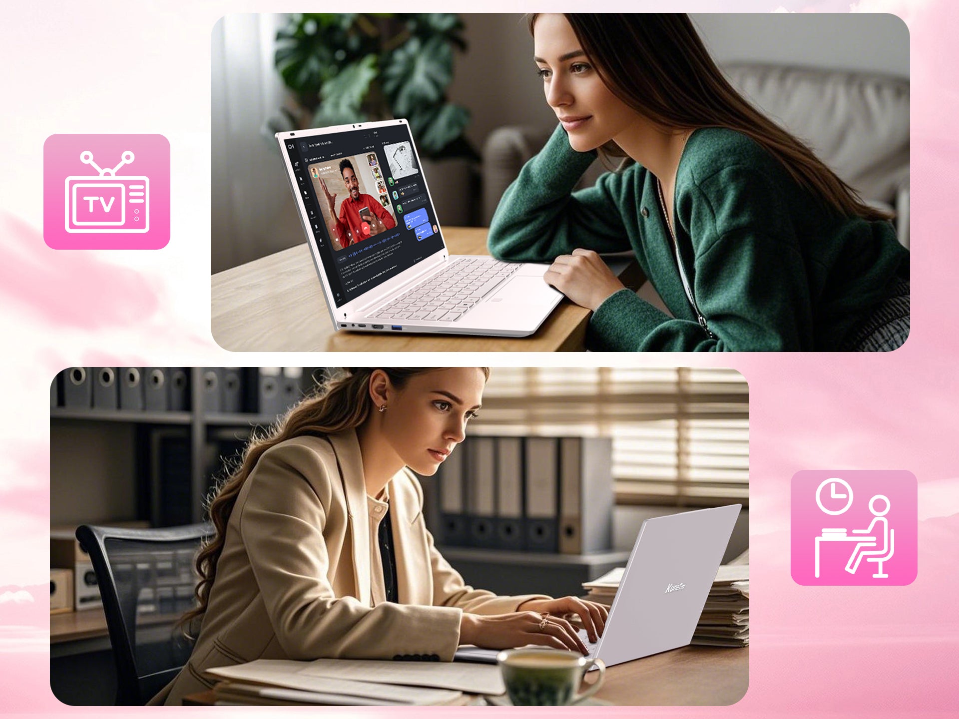 14.1" Laptop,Intel Celeron N5105(Beat N5095, 4C/4T), 16GB RAM, 512GB SSD Backlit Keyboard, Win11 Pro